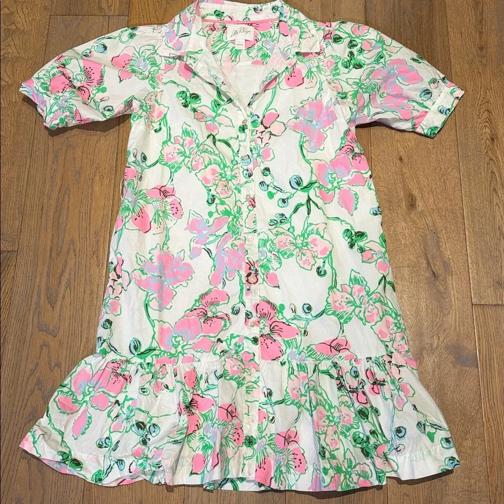 LILLY PULITZER sashria dress  Size 10 - Picture 5 of 11